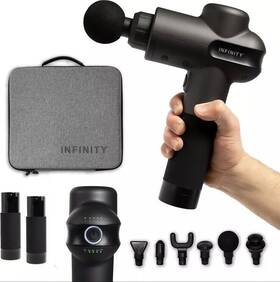 11mg021121 Infinity Pr Pro Endurance Percussion Massage Gun Device 45w With Extra Battery