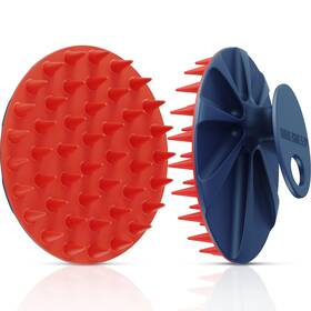 Msblrd2025 Innerneed Magnetic Silicone Scalp Scrubber For Hair Washing Soft M-red