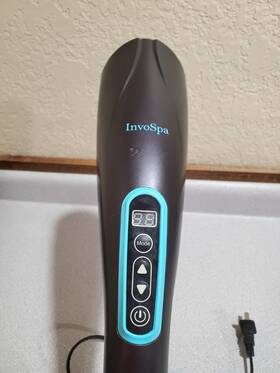 Hhmg-8799 Invospa Handheld Deep Tissue Massager 10 Speed One Node