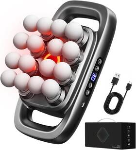 Izrio 739750150191 Relief Wave Pro 3 Massager 16-head Massage Gun Set Deep Tissue Percussion