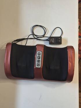Jahy2tech 883147394078 Shiatsu Electric Foot Calf Massager Machine Ankle Leg Kneading Heating Usa Used