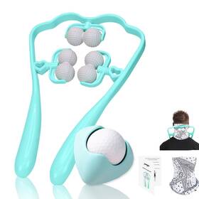 Jaun004 Jaungen Neck Massager& Massage Ball Set Massager For Pain Relief Deep T