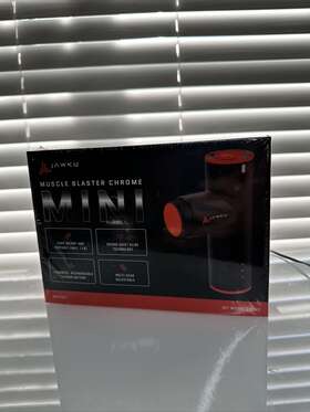 Jawku 687181998632 Muscle Blaster Mini Cordless Percussion Massage Gun Deep Tissue Massager