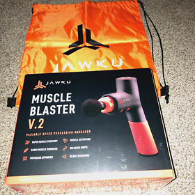 Jawku Muscle Blaster V2 Cordless Percussion Massage Gun New Sealed
