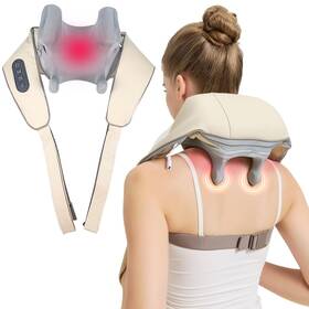 Jdfdexc 763300203297 4d Wireless Deep Tissue Kneading Neck Massager With Heating Function