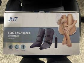 A-jht-0007-bk-l Jht New Foot Massager With Heat