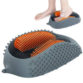 Jly0606 Jialeya Lu-lala Shower Foot Scrubber - Portable Manual Massager Cleaner Care For