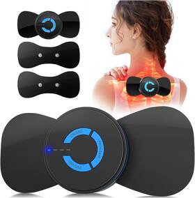 Jichamoxy 711181232868 Mini Massager Rechargeable Intelligent Tens Unit Muscle Stimulator For Pain