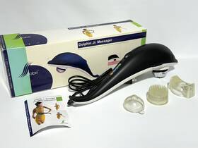 Jmas1050 Jobri Dolphin Jr Percussion Massager With 3 Massage Heads And Infrared