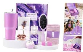Jouiox 799904382656 Gifts For Women Massage The Balloon Comb Purple Gift Set Birthday