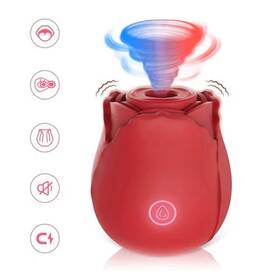 4764 Joy Rose Shaped Massager For Women Happy Meeting Factory Sealed At The