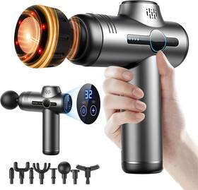 Wl-v1 Joysuwerun Gun With Heat Mini Massage Portable Handheld Muscle Pain Relief And Recovery