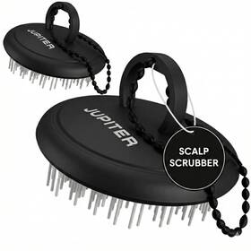 600-duo-a Jupiter Scalp Exfoliator - Massager Tool For Wet And Dry Hair Ergonomic Detangl