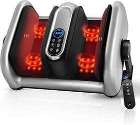 Fe-5909 Jzbrai Shiatsu Foot Massager With Heat - Deep Kneading Vibration For Plantar Fasciitis