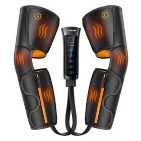 Jzbrain 774882248842 Air Compression Leg Massager With Heat Calf Knees And Thigh Recovery Compressio
