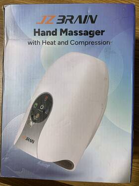 Fe-0145 Jzbrain 774882249177 Hand Massager With Heat And Compression Heated Full