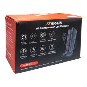 Fe-7223 Jzbrain Air Leg Compression Massager Rechargeable Foot And