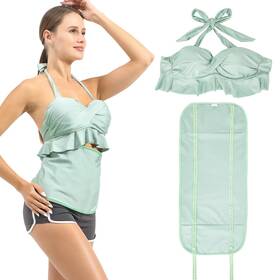 Kanav 753947692417 2 Pack Castor Oil Wrap For Breast And Waist - Reusable Organic Cotto