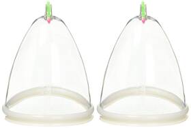 Kangzhu 920829790446 2-cup Breast Enlargement And Massage Cupping Set Large