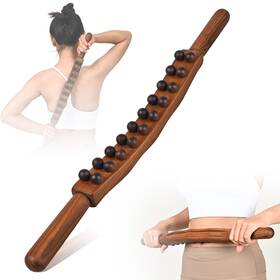 Yx-588-123 Keajvxt Guasha Wood Massage Stick Tools Wooden Therapy Scraping Lymphatic Drainage Ma