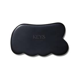 Keys Soulcare 609332450141 Obsidian Stone Gua Sha Body Massage Tool Handcrafted Stimulate