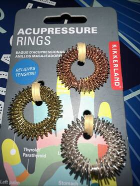 Ar21 Kikkerland Acupressure Massage Rings