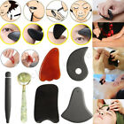Kil5617379 Quartz Jade Face Skin Slimming Massage Roller Gua Sha Scrape