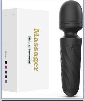 Kingwand 753848844106 Handheld Personal Mini Massager Waterproof Usb Rechargeable 10 Vibration