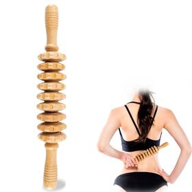 Roller-9 Kintkita Wood Therapy Massage Tools Wooden Massager Stick Roller Lymphatic Drainage To