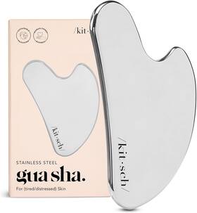 Kitsch 0819677027490 Stainless Steel Gua Sha Facial Tools - Guasha Tool For Face Sculpti