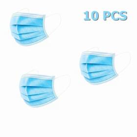C10t Kkbestpack 810024920617 10 Pcs Disposable 3-layer Protective Earloop Face Masks Model Number