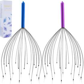 Klsazoci 927815051215 2 Pack Scalp Massager 20 Fingers Head Handheld Scrat