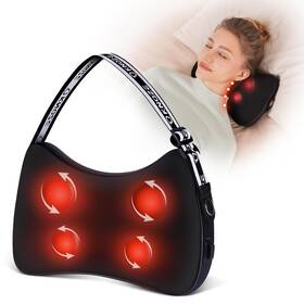 Knqze 683404492574 Shiatsu Back Massager With Heat Neck For Pain Relief Deep Tissue 4