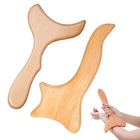 Massage9073 Krisler Wood Maderotherapy Lymphatic Drainage Trowel 2 In 1 Maderoterapia Ki