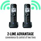 Kx-tg95xx Kxtga950b Panasonic Two Dect Line Extra Handset For Series