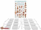 Kygkua6bub General Tens Electrode Pads High Quality Extra Long 5060496850157
