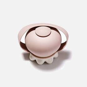 Lanshin 365796485616 Massager By Acera Salt Pink Used Once Infrared Hot Stone Handheld