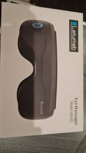 Ar210 Latumab 725792512493 Eye Massager Color Black