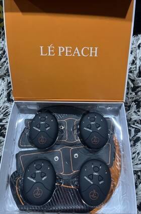 Le Peach 655390945457 Ems Muscle Stimulator Arms Abs Glutes Quad Set