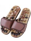 Le Yinasen Foot Stone Massage Slippers Brown 667673023790