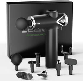Leercon 445051235224 Massage Gun Deep Tissue Percussion For Pain Relief Muscle Back Mass