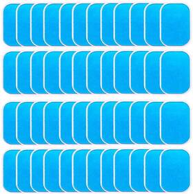 Lekeone 714453197025 50 Pcs/25 Packs Pads Abs Trainer Replacement Gel Sheet For Abdominal Muscle T