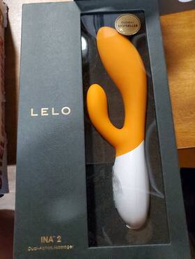 216510 Lelo Ina Wave 2 Massager Orange New Ahead Of The Curve Waterproof
