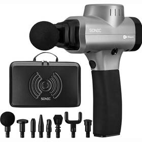 Life Pro 068888006859 Lifepro Sonic Handheld Percussion Massage Gun Deep Penetrating Muscle Relief