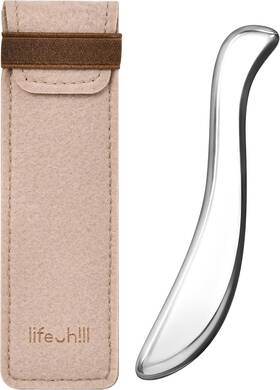 Lifechill 445056398306 Stainless Steel Gua Sha Body Tool Metal Muscle Scraper For Physi