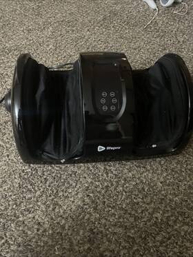 Lifepro 810090933177 Shiatsu Foot Massager Machine By Calf And Home Rehab Therapy