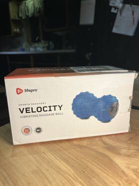 Lp-vlc2-blu Lifepro Life Pro Velocity Vibrating Massage Ball Blue 4 Speed