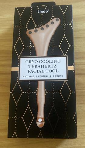 Lindo 855014007510 Cryo Cooling Terahertz Facial Tool- Brand New