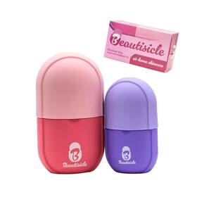 Living247 850067367017 Ice Roller For Face Pack Of 2 Silicone And Eye Premium Wrinkles Lifting Puffy
