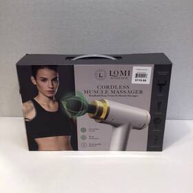 Lomi Massage 680079990213 Cordless Percussion Handheld Deep Tissue And Muscle Massager